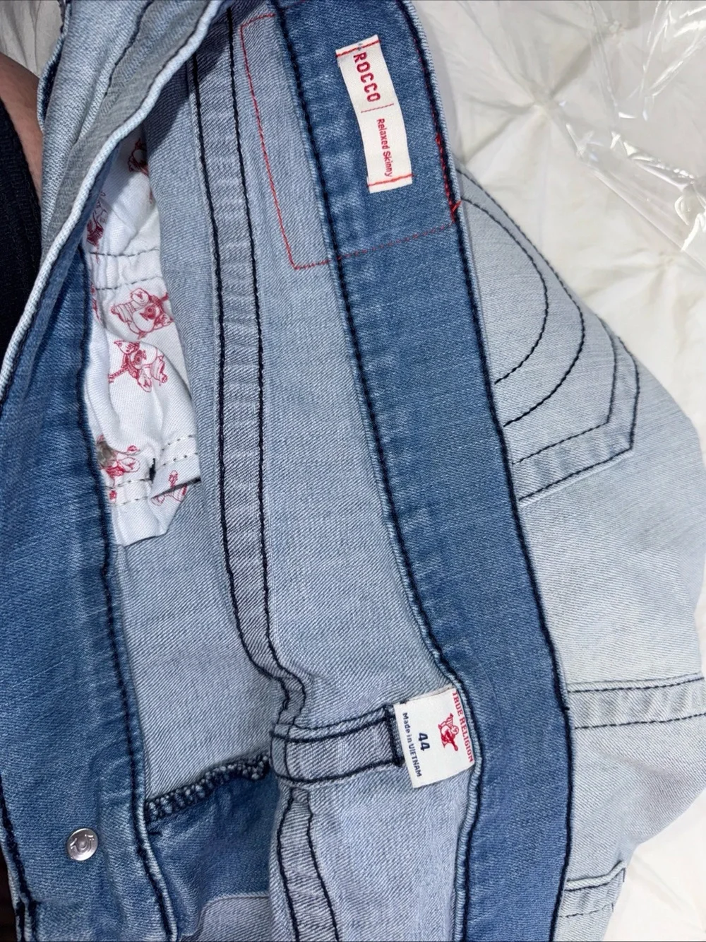 True ReligionRocco Light Blue Men's Jeans